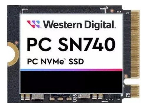 Ssd Nvme Western Digital Sn740 2tb M.2 2230 Pci-e 4.0 X4 Asus Rog Ally Steam Deck Surface Alienware