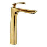 Grifo Monomando Mezclador Baño Lavabo Lavamanos Dorado-oro