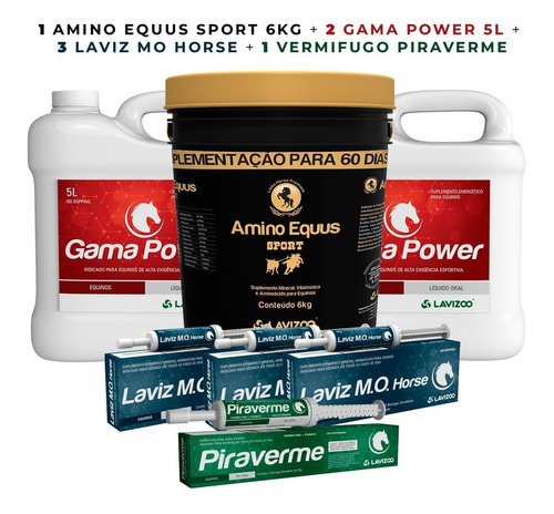 03 Laviz Mo Horse 02 Gama Power 01 Amino Equus 01 Piraverme