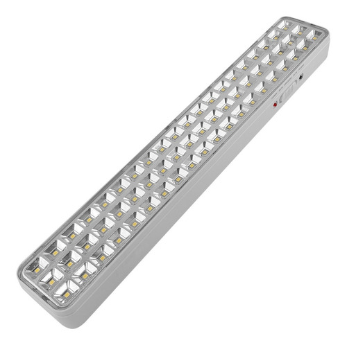 Luz De Emergencia 60 Leds 8w Recargable Día Interior 8 Horas Color Blanco