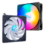 Fan Cooler Silencioso Para Gabinete E Cpu Computador Led Rgb