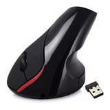 Mouse Vertical Recargable Inalámbrico Receptor Usb