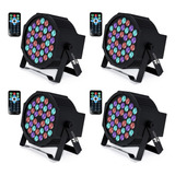 36 Rgb Led Dj Stage Uplight - Control Dmx Activado Por Sonid