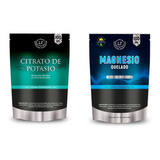 Pack Citrato De Potasio + Magnesio Quelado Polvo Puros