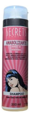 Shampoo Anabolizante Secrets Brasil Bomba De Vitaminas 300ml