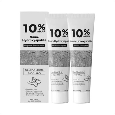 Dentífrico Reparador Con Nano Hidroxiapatita 10% 2 Unidades | Envío gratis