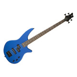 Bajo Eléctrico Jackson Js Series Spectra Bass Js2 Acabado Del Cuerpo Laqueado Cantidad De Cuerdas 4 Color Azul Orientación De La Mano Diestro