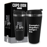 Copo Termico Emborrachado 450ml Familia - Pai Amigo