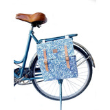 Alforja Morral Para Bicicleta Azul Hawaii