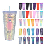 680ml Taza Termica Vasos Plasticocon Vaso Con Popote