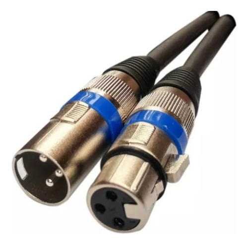 Cable Canon Xlr Macho Hembra 2mt 