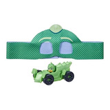 Veículo De Brinquedo E Máscara - Gekko - Pj Masks - Hasbro