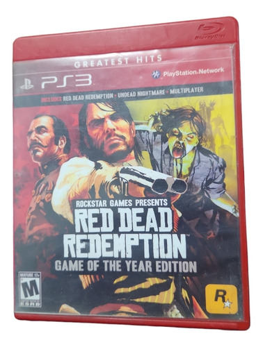 Red Dead Redemption Game Of The Year Edition Ps3 Fisico