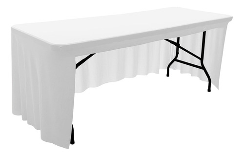 Mantel De Mesa Plegable Elástico De 6 Pies Y 8 Pies, Tamaño