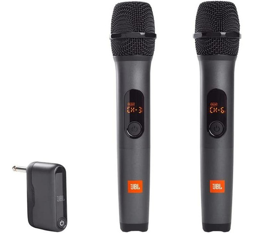 Microfone Jbl Wireless 2 Microfones S/fio- Jblwirelessmicbr2