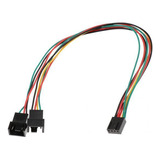 Cable Conector De Ventilador De Pc De Pvc 5 Piezas