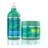 Kit Cacho Mágico Lowell Creme Modelador 500ml+ Máscara 450gr