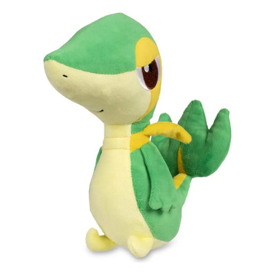 Peluche Snivy Blanco Y Negro Unova 18.5 Cm Color Verde Lima | Frete grátis