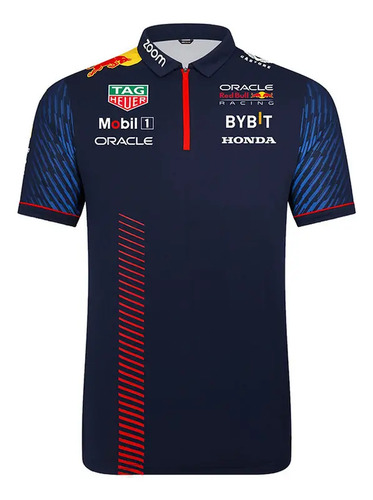 Playera Tipo Polo Hombre Racing F1 Redbull - Varios Modelos