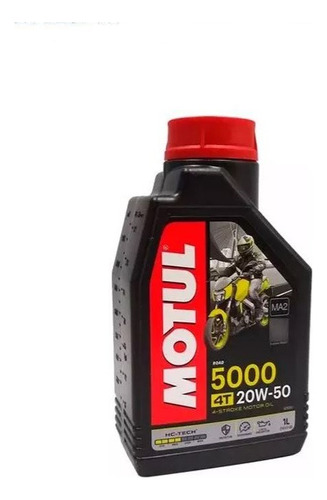 Aceite 20w50. 4t. Mineral. Motul 5000. 1l. Mca