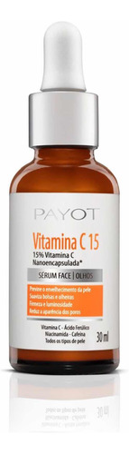 Sérum Payot Vitamina C15 Face E Olhos 30ml+nota Fiscal