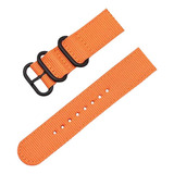 Pulseira Nylon Force Compatível Com Apple 38/40 42/44 45/49 Cor Laranja 38 A 49mm