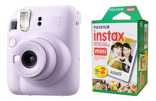 Cámara Fujifilm Instax Mini 12  Instantánea + 20 Fotos / Npo