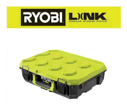 Caja Ryobi Link Standard Tool Box Modelo Stm101 Color Verde Lima/gris