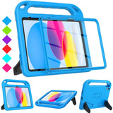 Funda Ninos Para New iPad iPad 10.9 PuLG 2022 (10th Gen) Azu