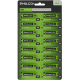 16 X Pilas Aa Philco Pilas Alcalinas 1.5v