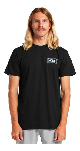 Polera Quiksilver Radical Roots Hombre Black