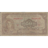 Colombia 50 Pesos Oro 1 Enero 1964