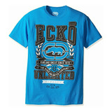 Ecko Unltd. Camiseta De Manga Corta Para Hombre, Azul