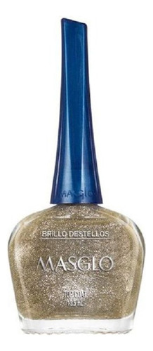 Brillo Esmalte Top Coat Masglo - Ml  Color Destellos