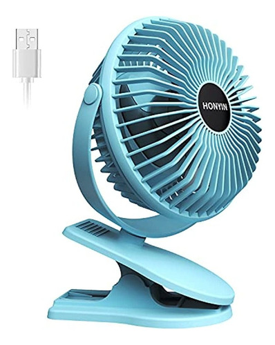 Honyin Ventilador Con Clip De 6 Pulgadas, Ventilador Pequeño