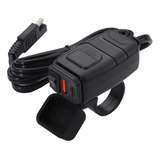 Cargador De Teléfono Para Motocicleta Usb, 6.4 A, Doble Us.