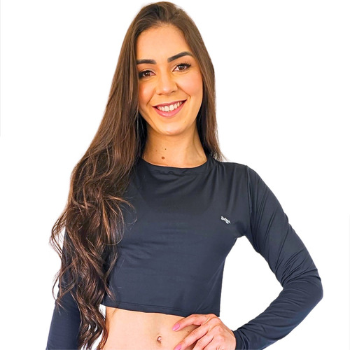 Cropped Avulso Canelado Feminino Blusinha Térmica Top Basico