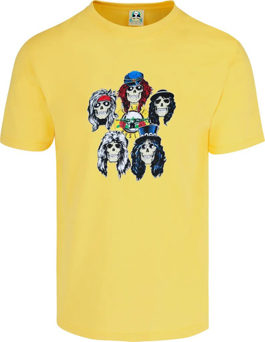 Playera Guns And Roses Mod. 0052 12 Colores Ld