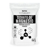 Suplemento En Polvo Natsa  Superfoods Citrato De Magnesio En Sachet De 500g