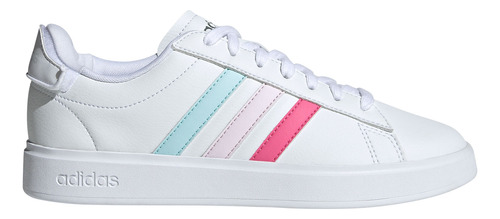 Tenis Urbano adidas Grand Court Para Mujer Blanco