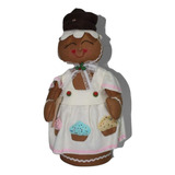 Muñeca Navideña - Cocinera Galleta