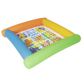 Alfombra De Juegos Corralito Cuna Inflable Bebés Bestway