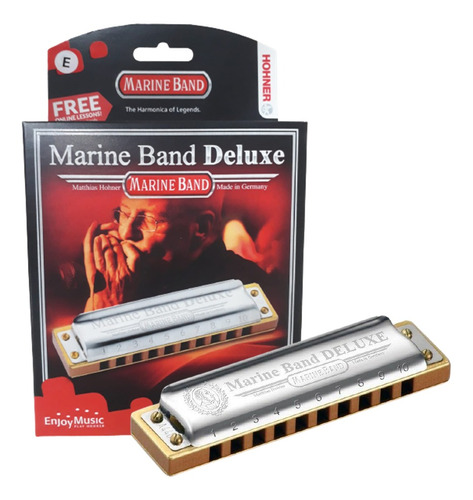 Gaita Harmônica Marine Band Deluxe 2005/20 - E (mi) - Hohner