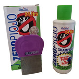 Shampoo Zero Piojo 125 Ml + Peine De Acero Treatment Lice 