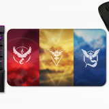 Mouse Pad Pokémon Go Equipo Valor Instinto Sabiduria Gamer M