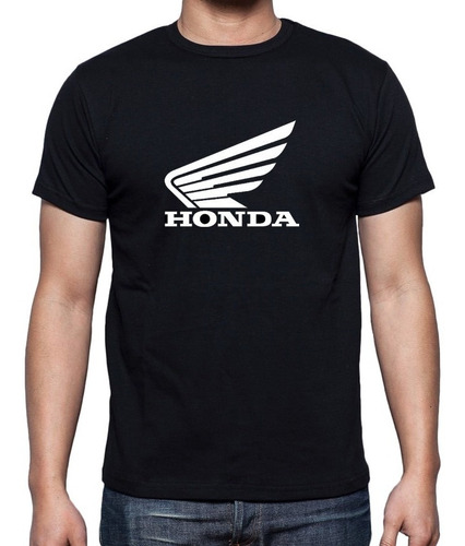 Remera Honda Logo Algodon Adulto