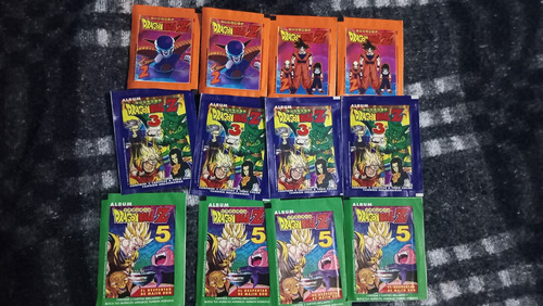 Album Dragon Ball Z Sobres Estampas