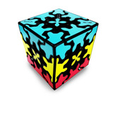 Gear Sandwich Qiyi Cubo Magico Rubik Emparedado 3x3 