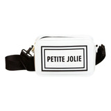 Bolsa Petite Jolie Transversal Pop Pequena Pj10731 Cor Branco