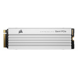 Unidad Ssd Corsair 4 Tb Ssd Mp600 Pro Lpx Nvme Pcie 4 Blanco